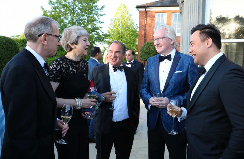 Jackson with Theresa & Philip May 2019