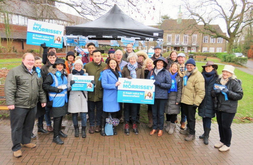 Campaigning with Joy and Theresa